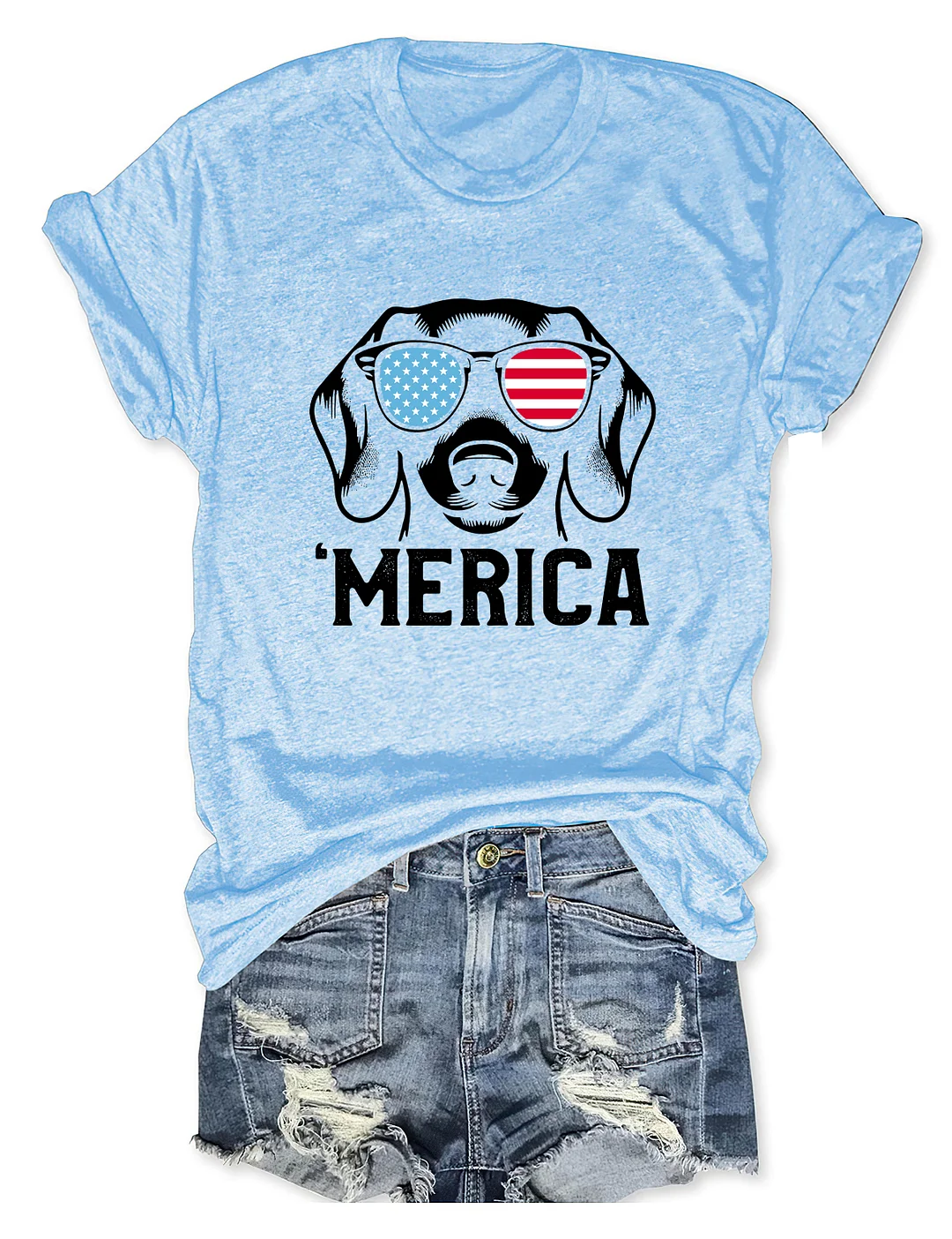 Merica Dachshund T-shirt