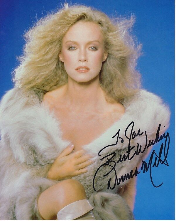 DONNA MILLS Autographed Signed KNOTS LANDING ABBY EWING Photo Poster paintinggraph - To John