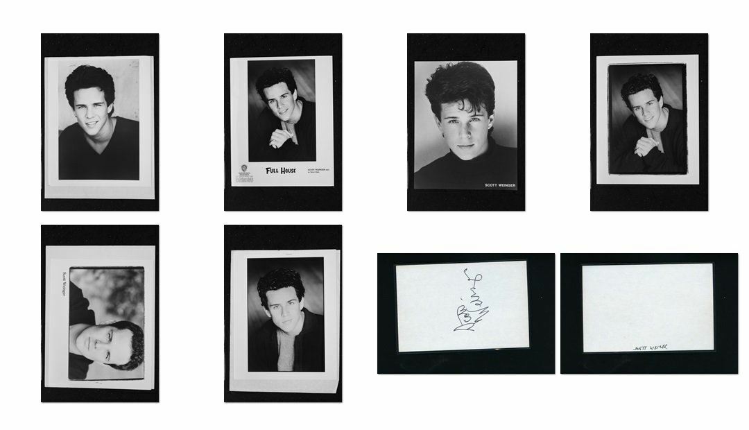 Scott Weinger - Signed Autograph and Headshot Photo Poster painting set - Good Morning America