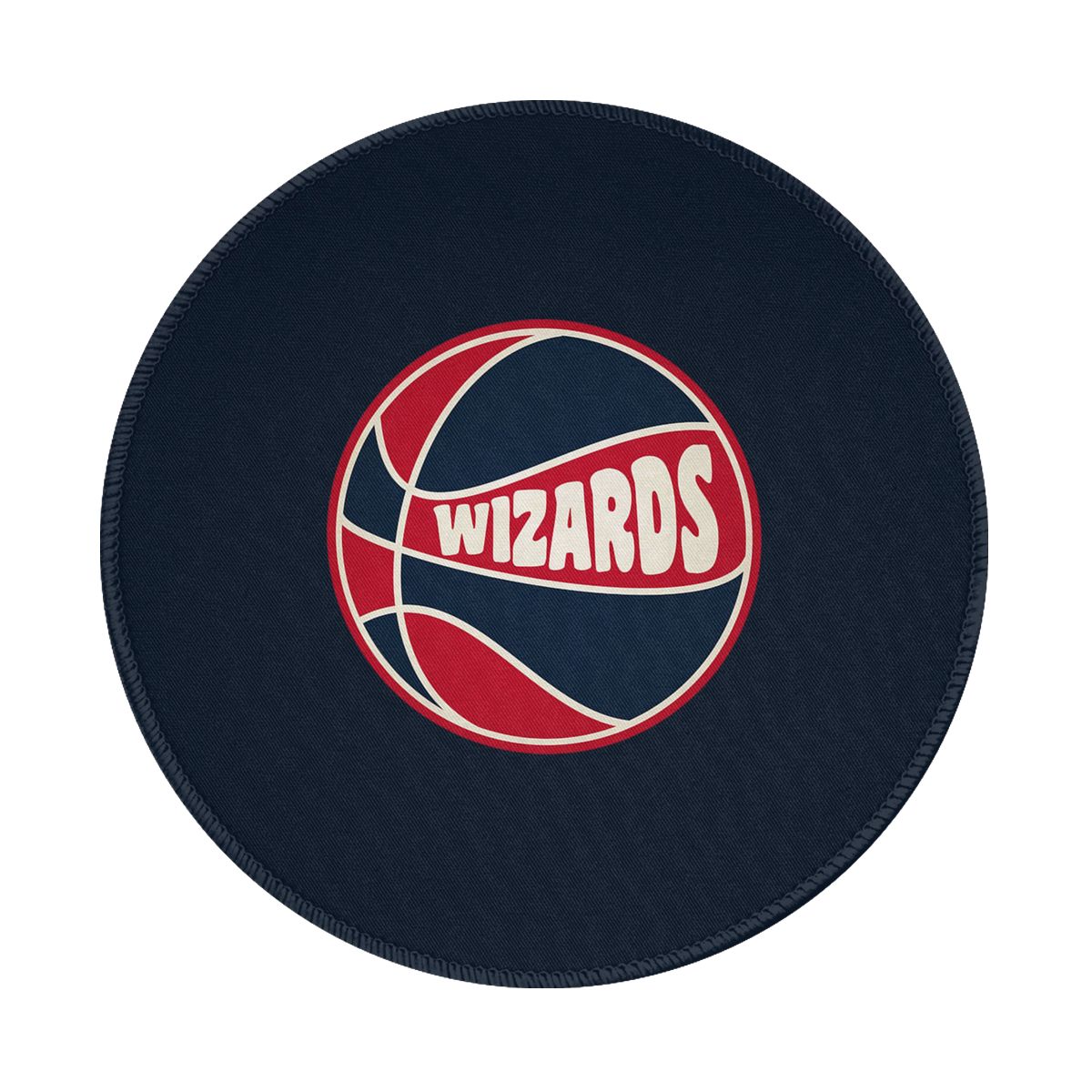 Washington Wizards Basketball Non-Slip Rubber Round Mouse Pad