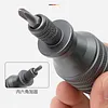 7-in-1 Mini Screwdriver Aluminum Alloy Handle Mini Quick Ratchet Screwdriver Set