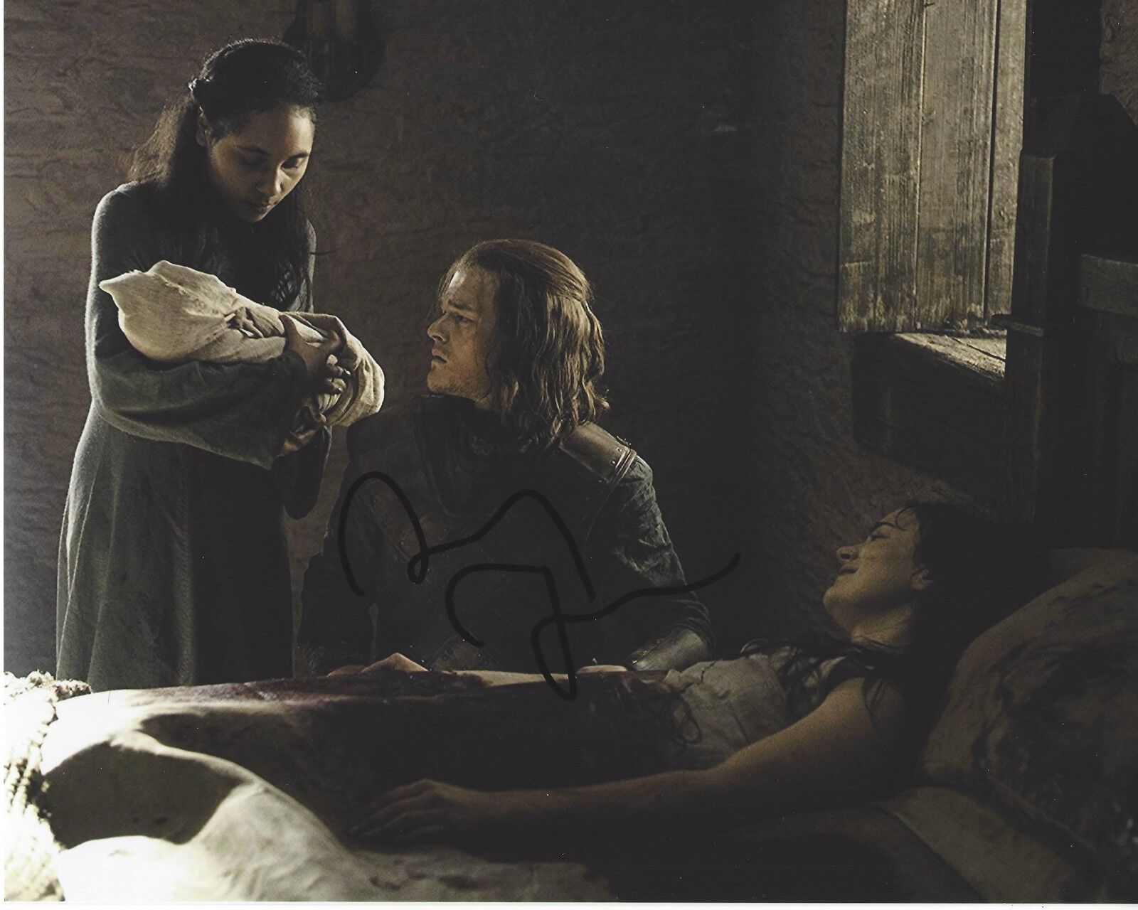 ACTRESS AISLING FRANCIOSI SIGNED 8x10 Photo Poster painting w/COA GAME OF THRONES LYANNA STARK