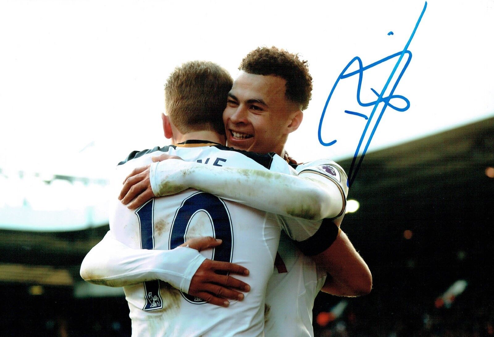 Dele ALLI SIGNED Autograph 12x8 Photo Poster painting 7 AFTAL COA SPURS Tottenham Hotspurs