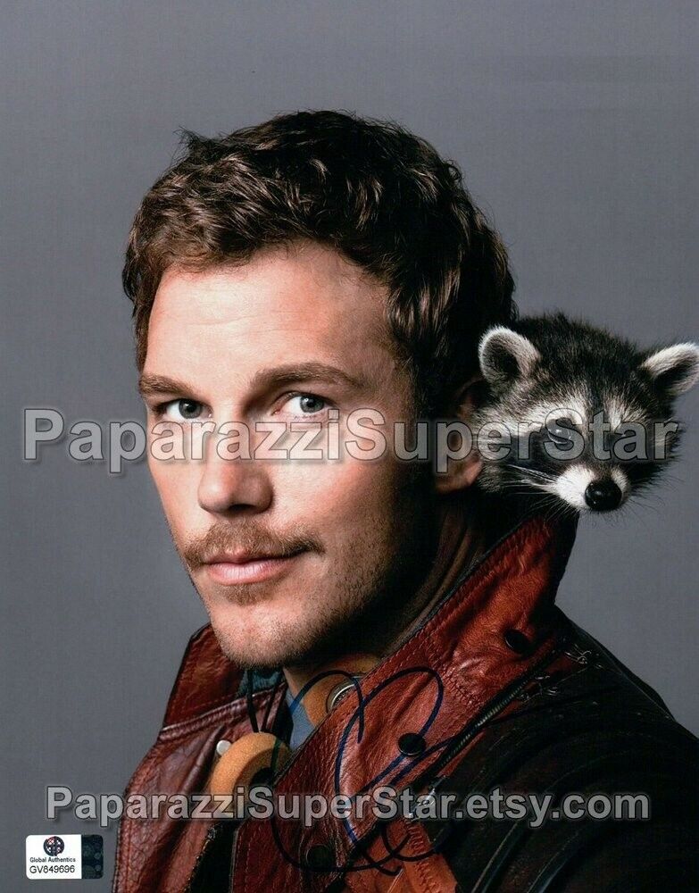 Guardians of the Galaxy Signed 8x10 Photo Poster painting RP -  Shipping! Chris Pratt