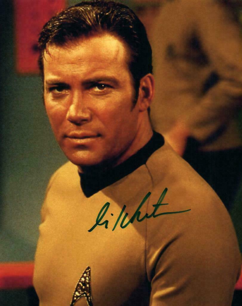 William Shatner Autographed Signed 8x10 Photo Poster painting ( Star Trek ) REPRINT