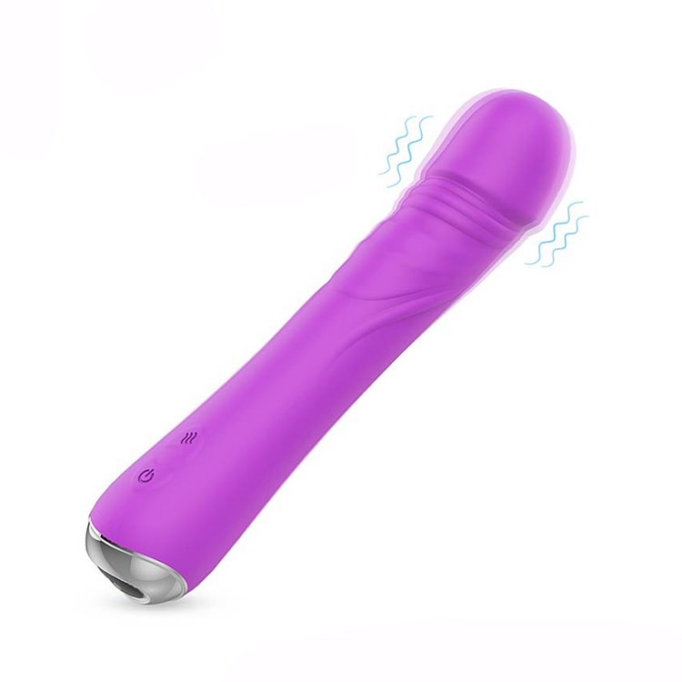 Warm Massager Vagina Sex Toys Massager G Spot Women Silicone Rubber Toys Sex Adult Vibrator Sex Toys For Woman Violet