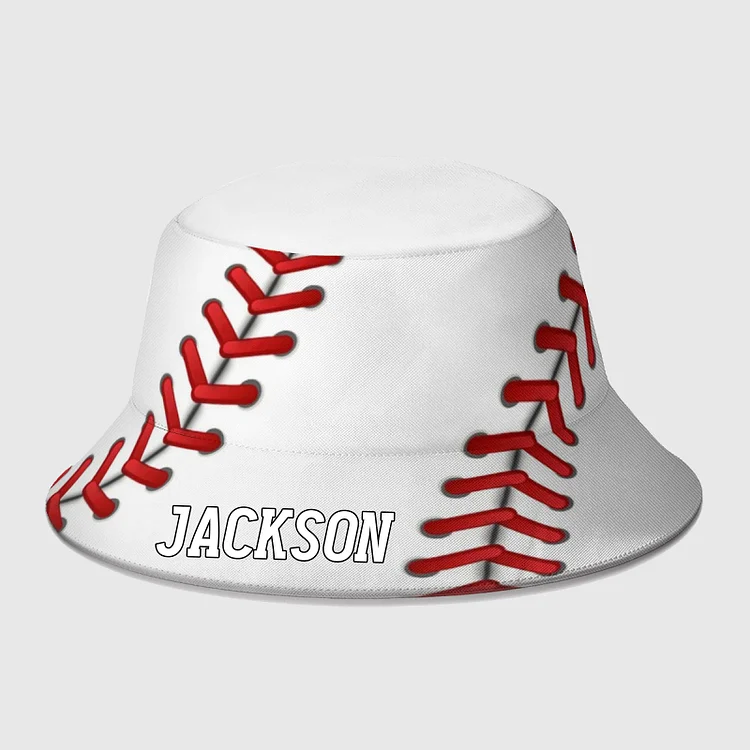 Personalized Baseball Visor Bucket Hat|H22