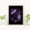 Diamond Painting -DIY Full Square Drill Corpse Bride Emily Silhouette