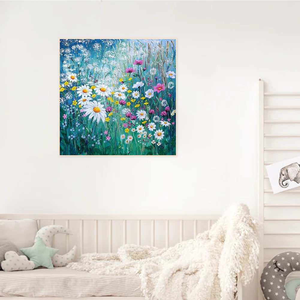 14ct Stamped Cross Stitch - Daisy(40*40cm)