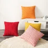 Single Color Weaving Home Living Creative Cushion Pillow Cover