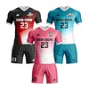 2025 Barcelo Retro Soccer Wear Unisex Football Jersey Set OEM Service for Adults From Thailand Soccer Uniform Factory Sales