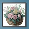 uk.everydayedeals (Limited Stock)Diamond Painting - Crystal Rhinestone - Flower Basket