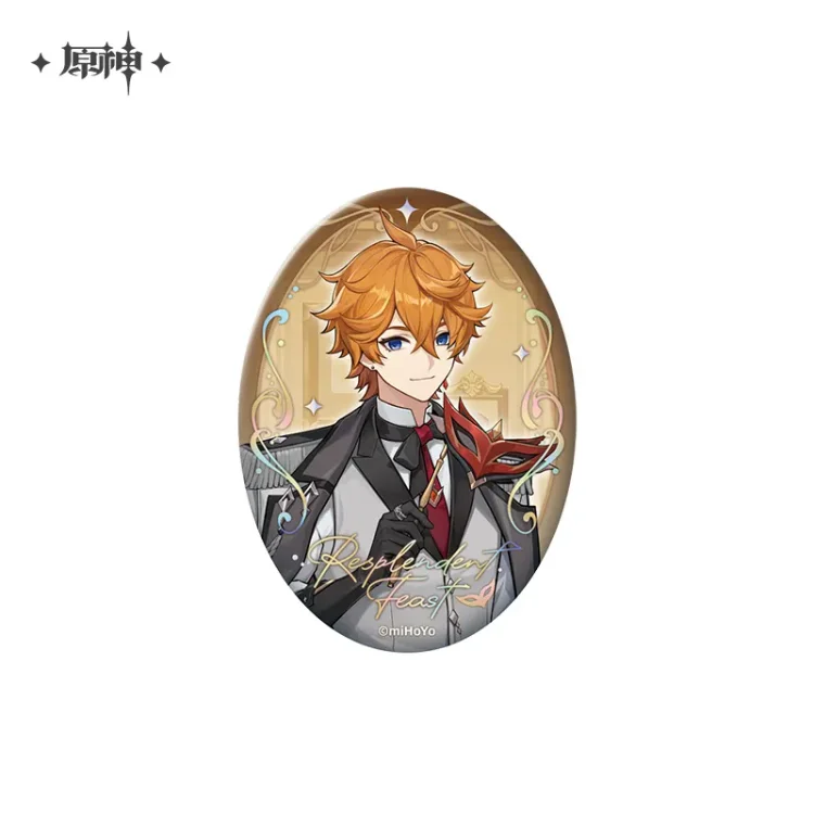 [Pre-order] Genshin Impact Resplendent Feast Tartaglia Merch (May 2025) [Original Genshin Official Merchandise]