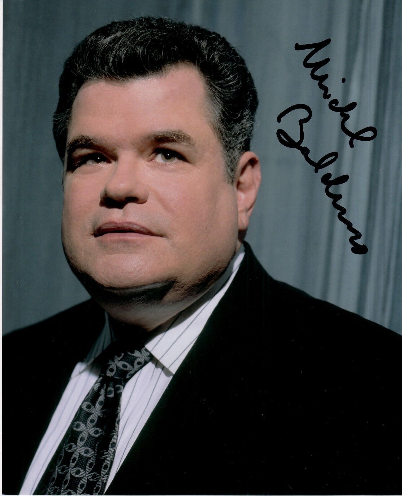 MICHAEL BADALUCCO hand-signed FANTASTIC 8x10 CLOSEUP w/ uacc rd coa THE PRACTICE