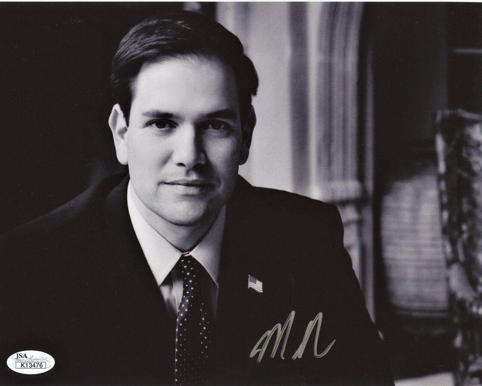 MARCO RUBIO Signed Photo Poster painting - JSA Certified