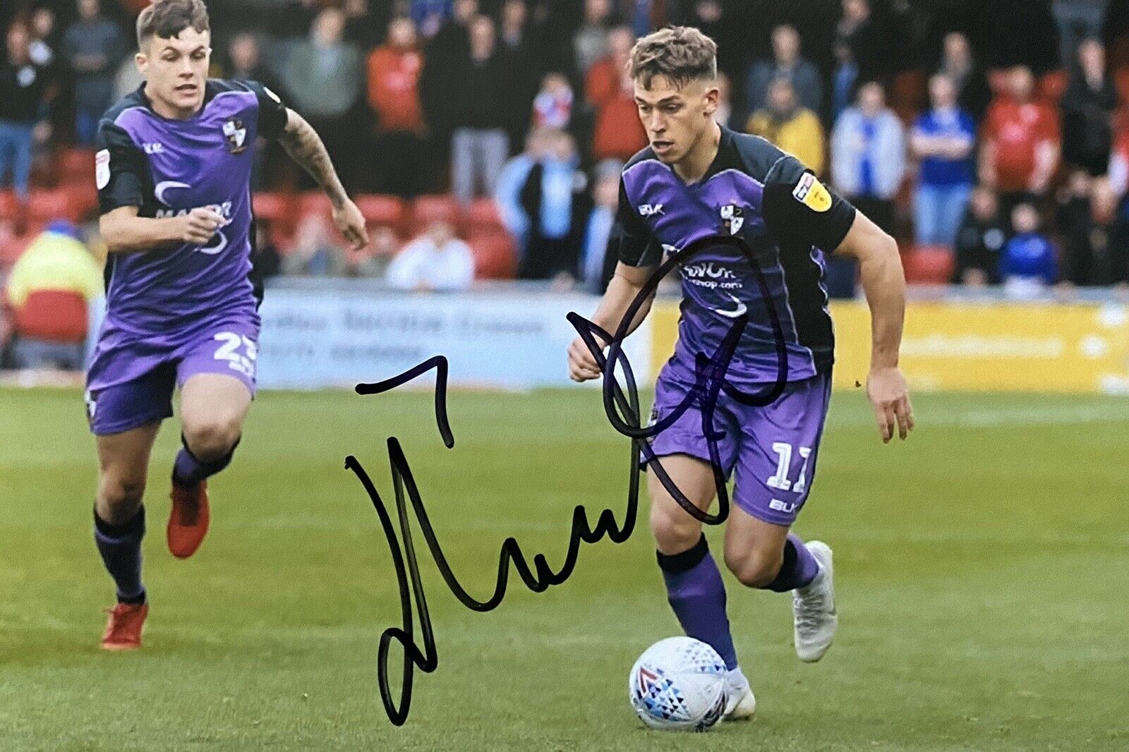 Luke Hannant Genuine Hand Signed Port Vale 6X4 Photo Poster painting