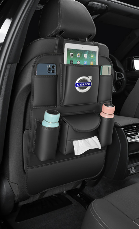 Car seat back storage bag