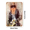 Billy Gibbons - Panneaux en &eacute;tain m&eacute;tallique(20*30cm/30*40cm) - Musique