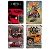 (Multi Style)ZZ Top - Metal Tin Signs(8*12Inch/12*16Inch)
