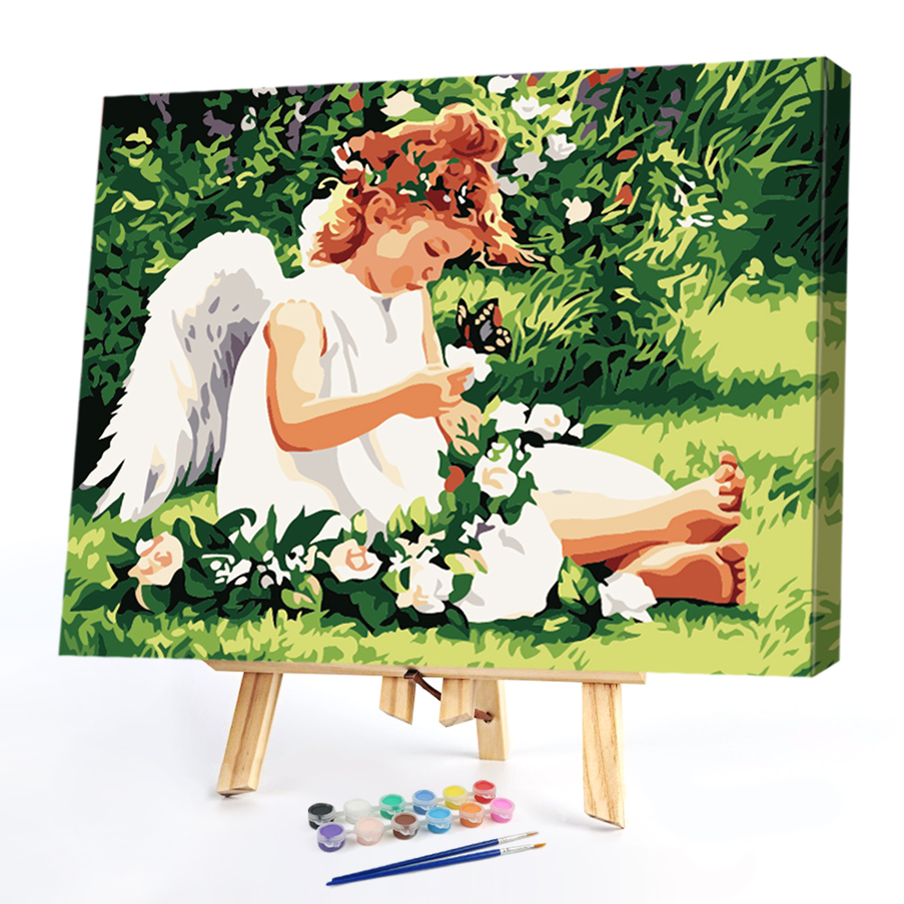 

40x50cm - Paint By Numbers Angel Girl, 501 Original