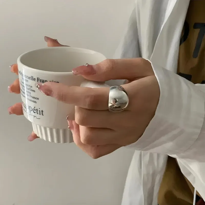 Brownm Round Ring