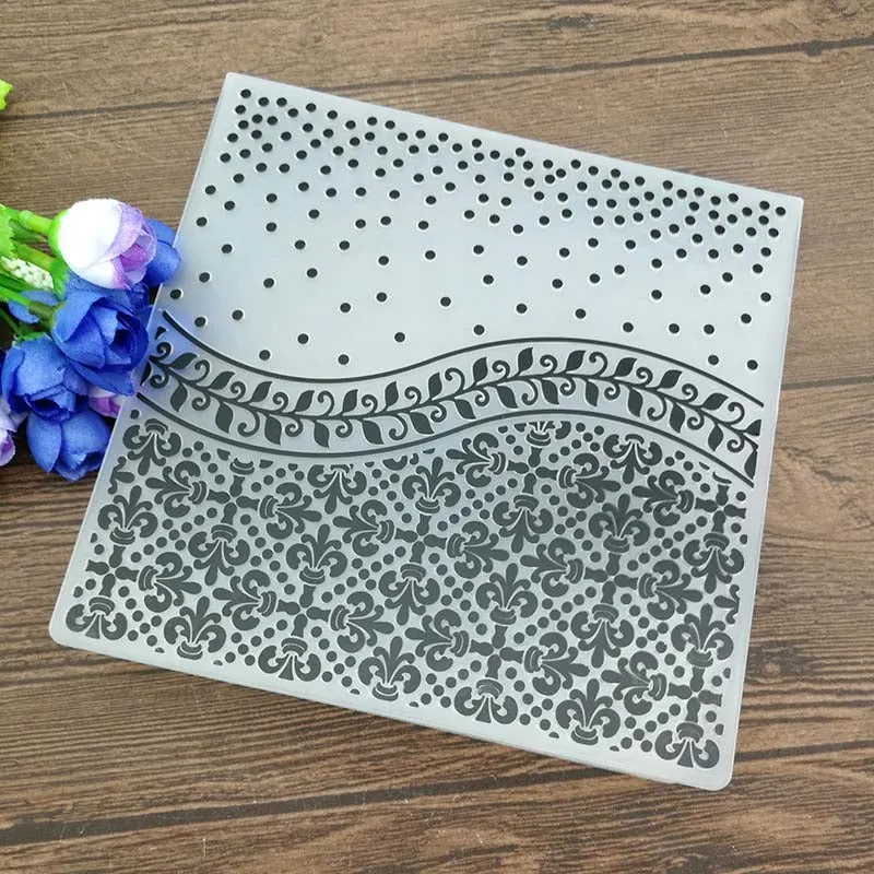 Merry Christmas Embossing Folder Plastic Card Making Stamps Scrapbooking Paper Craft Supplies Folders Album DIY