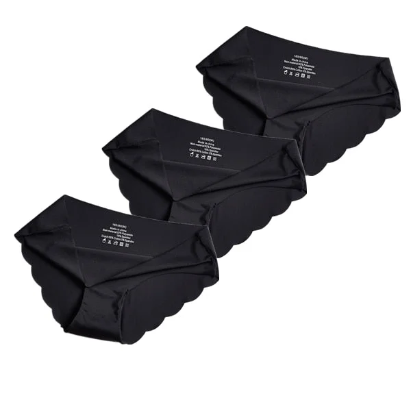 3Pcs/lot Seamless Panty Set Underwear Low-Rise Briefs Female Comfort Intimates Fashion Female Lingerie Drop Shipping