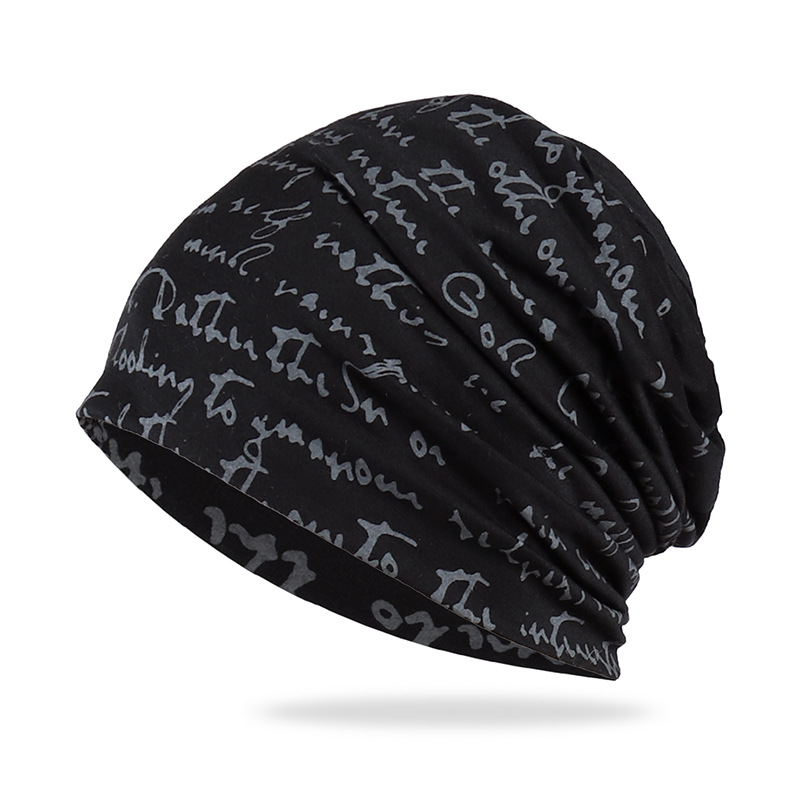 Hip Hop Text Graffiti Knitted Hat / TECHWEAR CLUB / Techwear