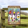 Bird Pesticide Free Bird & Pollinator Habitat - Vintage Metal Signs(12*16Inch)