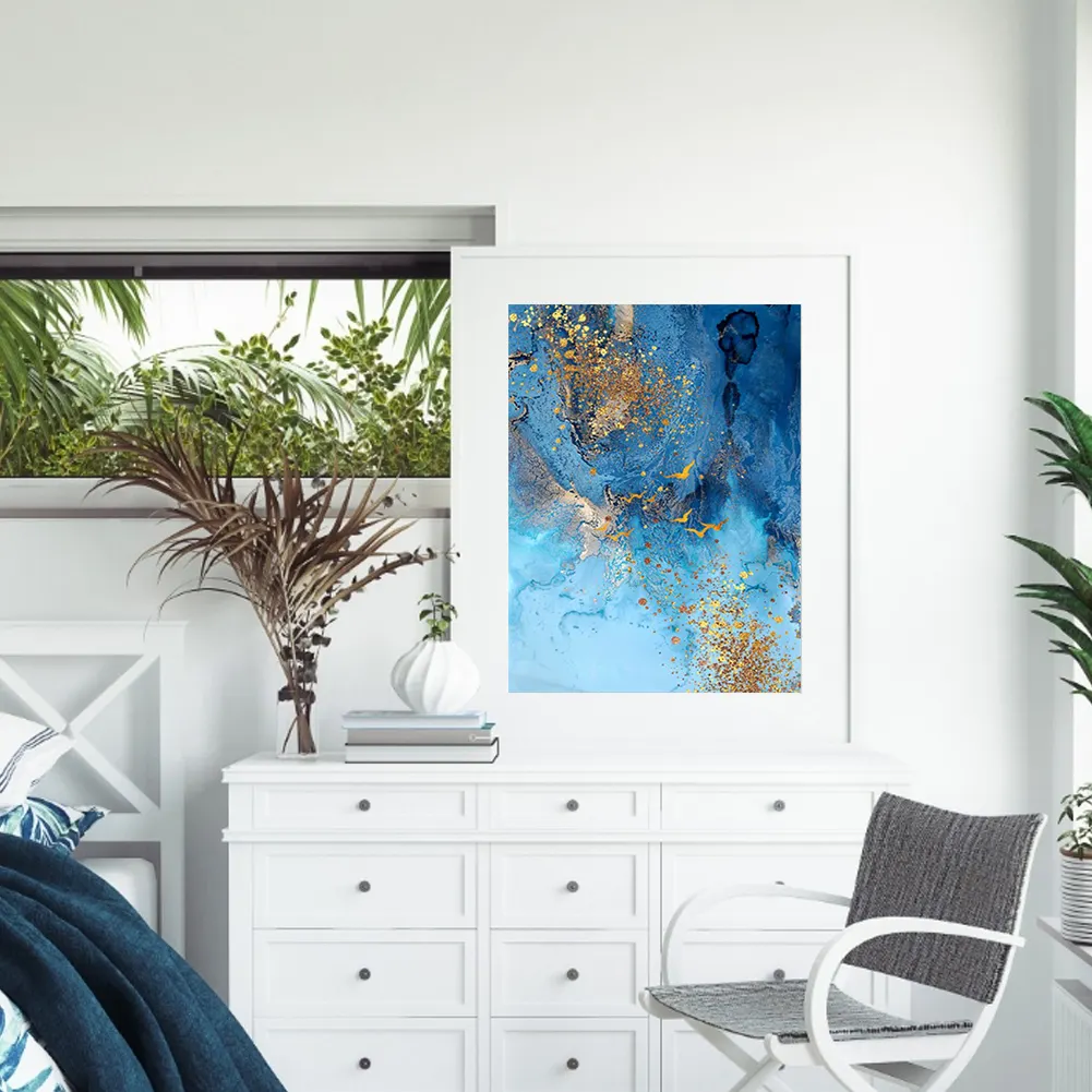 DIY Paint By Number 40*50cm - Gold Leaf Painting