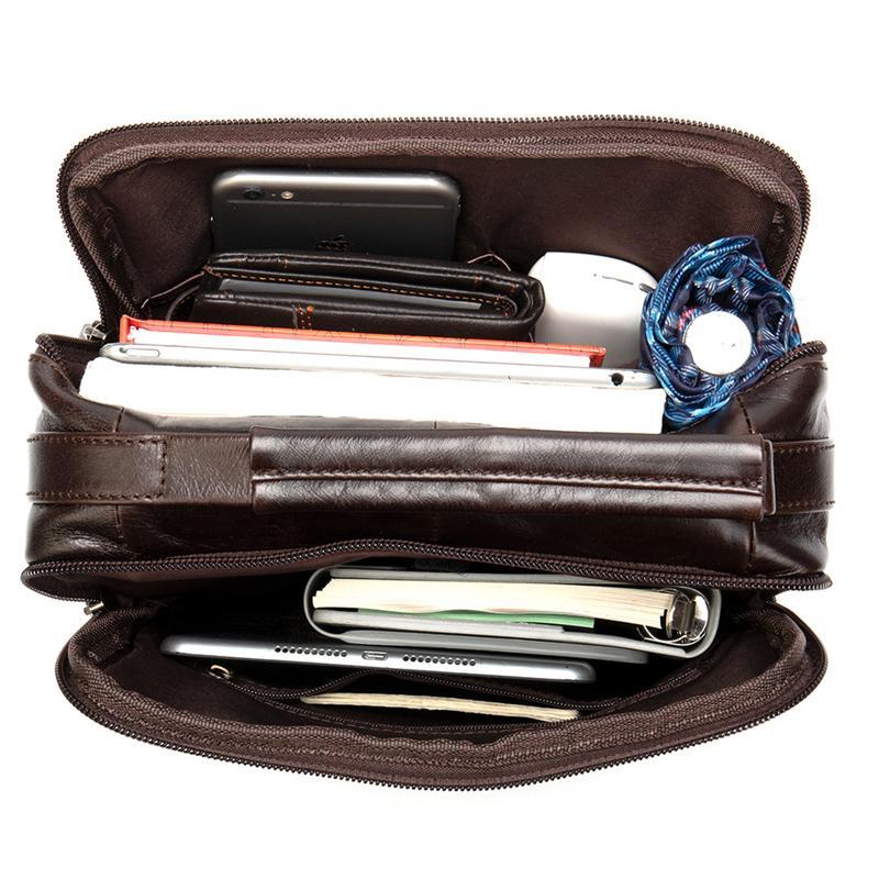 Casual Retro Leather Shoulder Bag Fashion Handbag