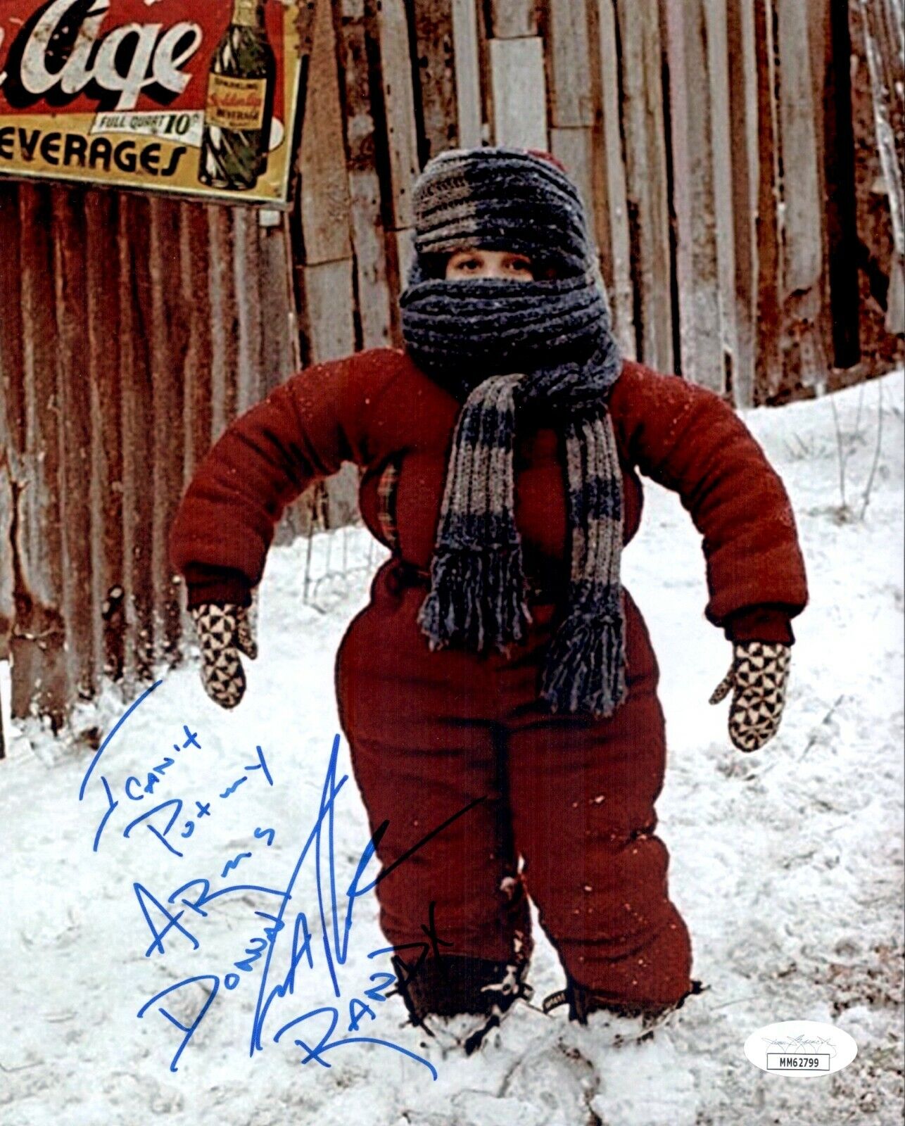 IAN PETRELLA Signed A CHRISTMAS STORY Randy 8x10 Photo Poster painting Autograph JSA COA Cert