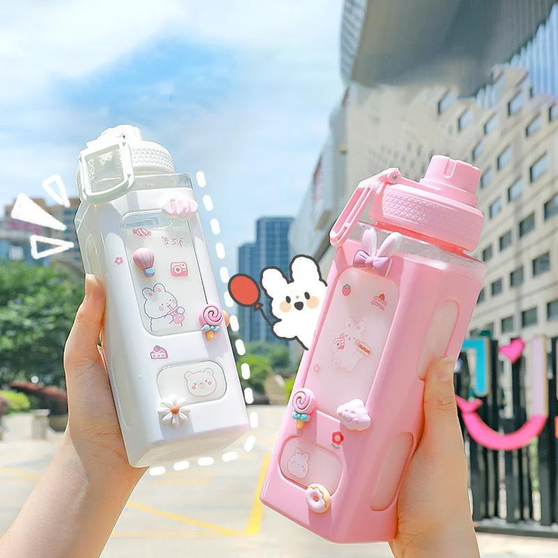 SWEET BUNNY LARGE CAPACITY WATER BOTTLES