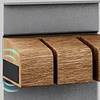 Walnut Wall Magnetic Knife Rack