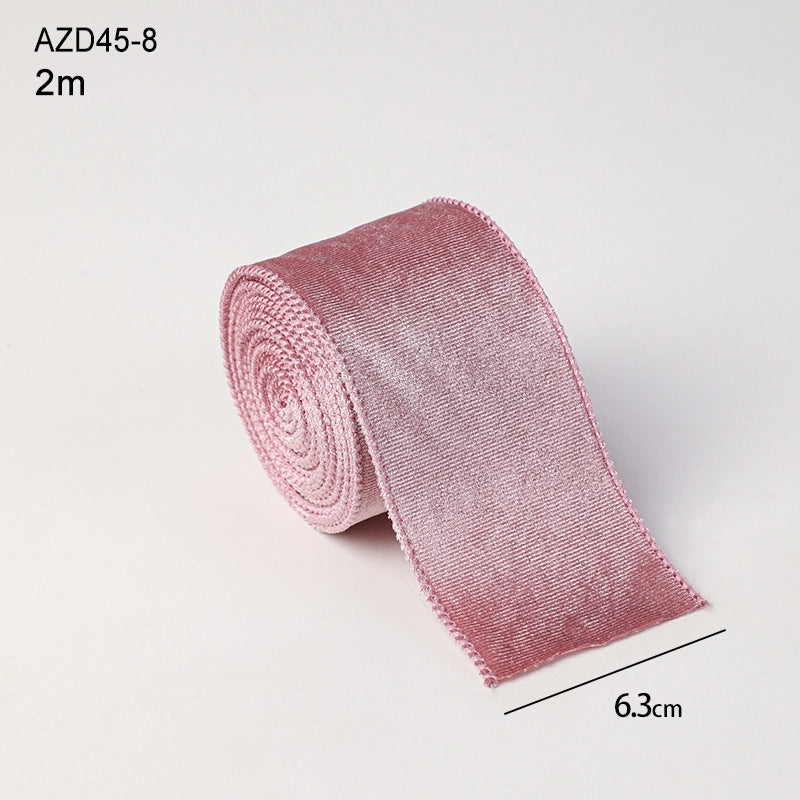 Christmas Nordic Style Minimalist Solid Color Polyester Casual Holiday Party Colored Ribbons Party Accessories