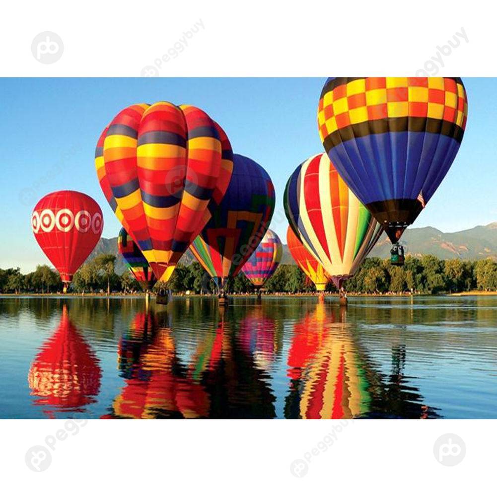 

75 X 50cm 1000 Pieces Hot Air Balloon Adult Assembling Paper Jigsaw Puzzles, 501 Original