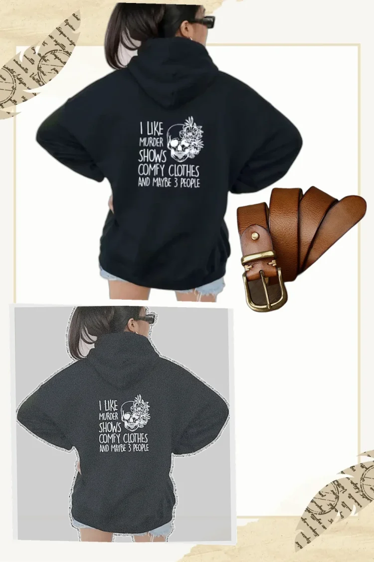 Effortless Fall Outfits: Floral Skull Sweatshirt for Comfy & Chic Halloween Style