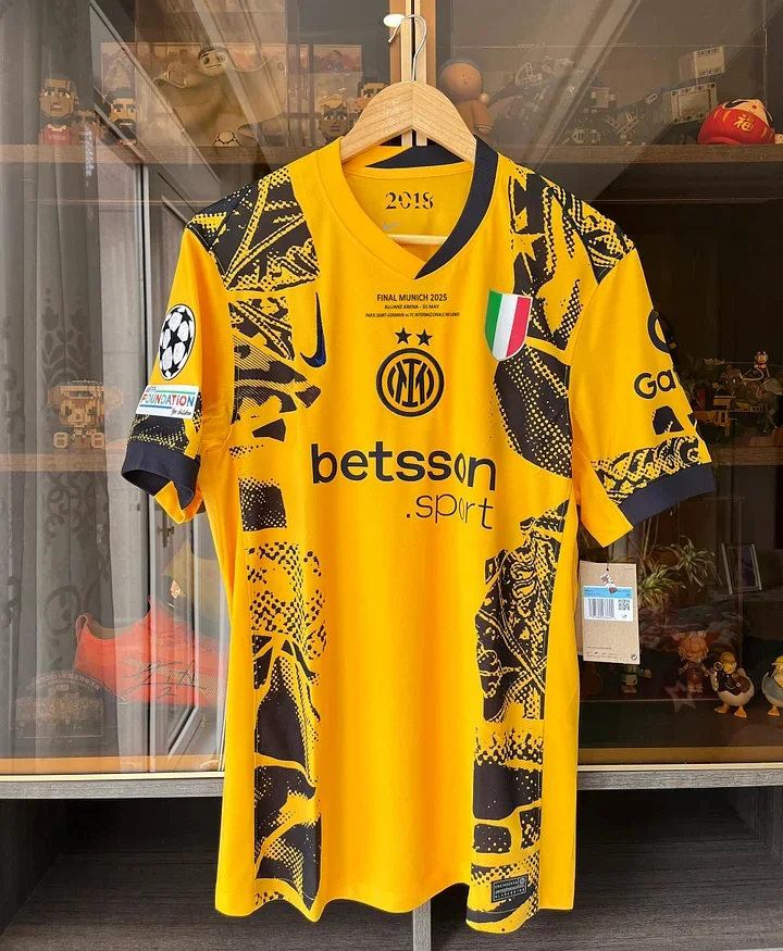 2024/2025 Inter Milan UEFA Champions League Final Second Away Jersey