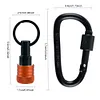 6pcs/Set 1/4 Inch Hex Shank Screwdriver Bits Holder Keychain Portable Hand Tool