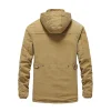 Men's Hooded Plush Thick Winter Jacket