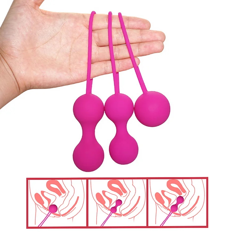 pornhint Pornhint Female Smart Ball Kegel Ben Wa Ball Vaginal Tight Vibrator Vagina Tighten Toy