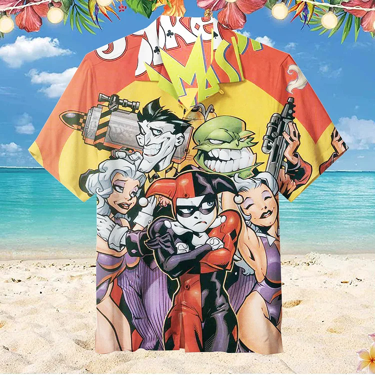 THE MASK Cartoon|Unisex Hawaiian Shirt