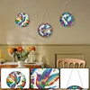 (US Local)3pcs/set Hummingbird Diamond Painting Hanging Pendant Rhinestone Diamond Art Pendants
