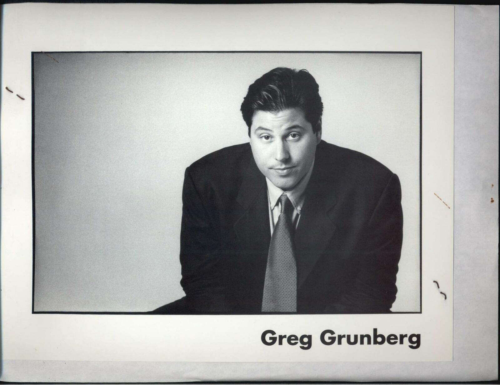 Greg Grunberg - 8x10 Headshot Photo Poster painting w/Resume - X-Men - Heroes - Lost