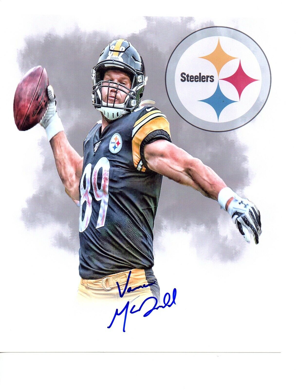 Vance McDonald Pittsburgh Steelers signed autographed 8x10 football Photo Poster painting