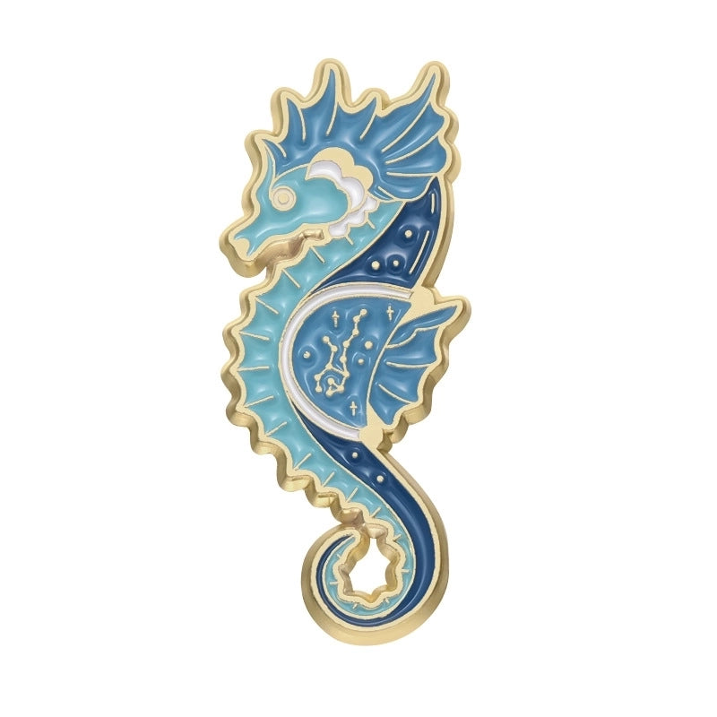 Cartoon Style Snake Shark Alloy Stoving Varnish Plating Unisex Brooches