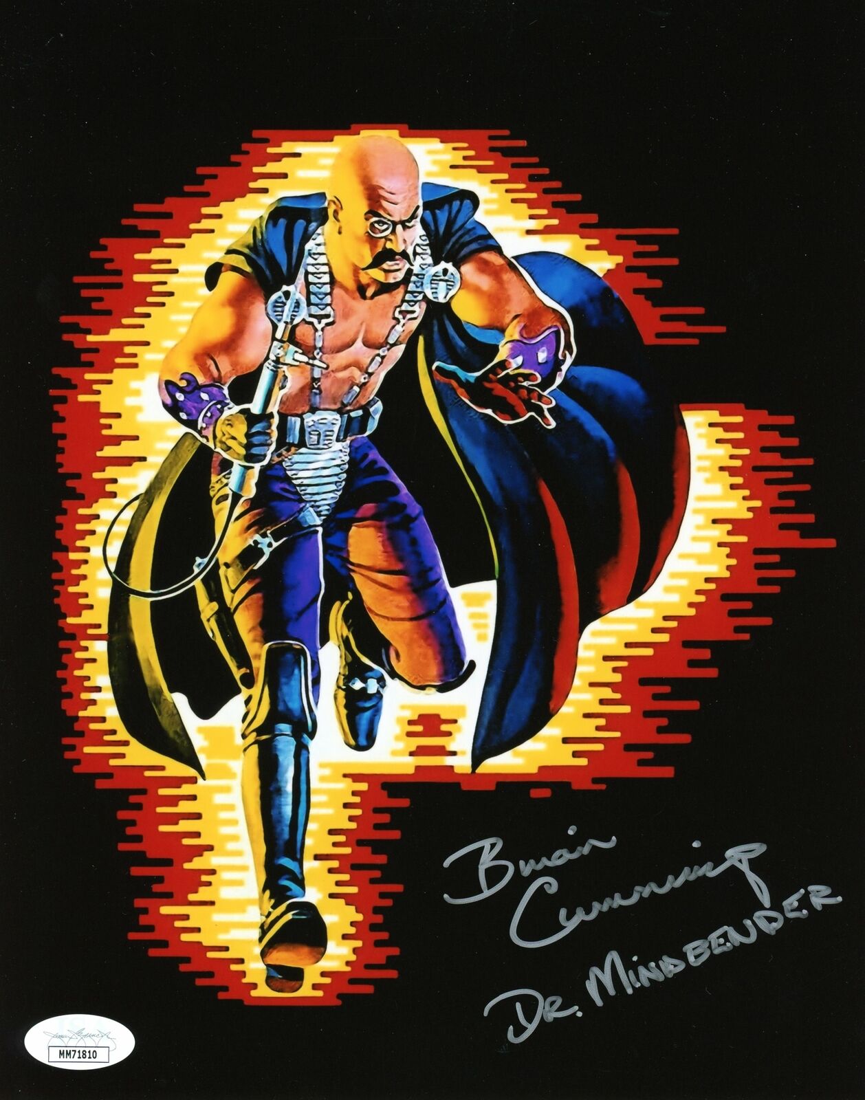 Brian Cummings GI JOE 8x10 Photo Poster painting Signed Autographed JSA Certified COA