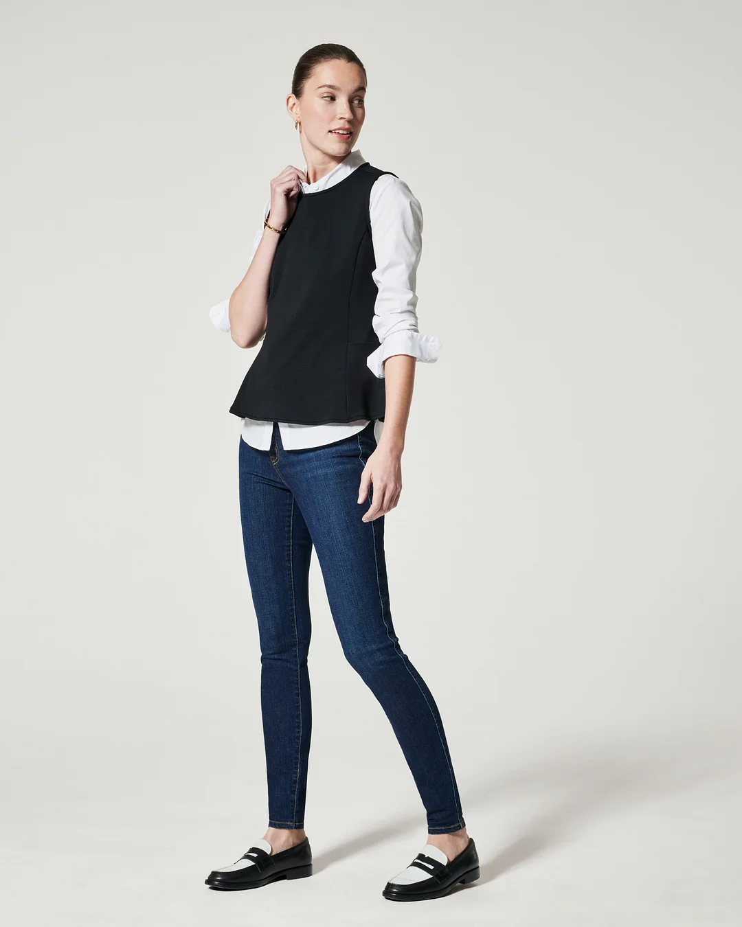 Ankle Skinny Jeans, Midnight Shade