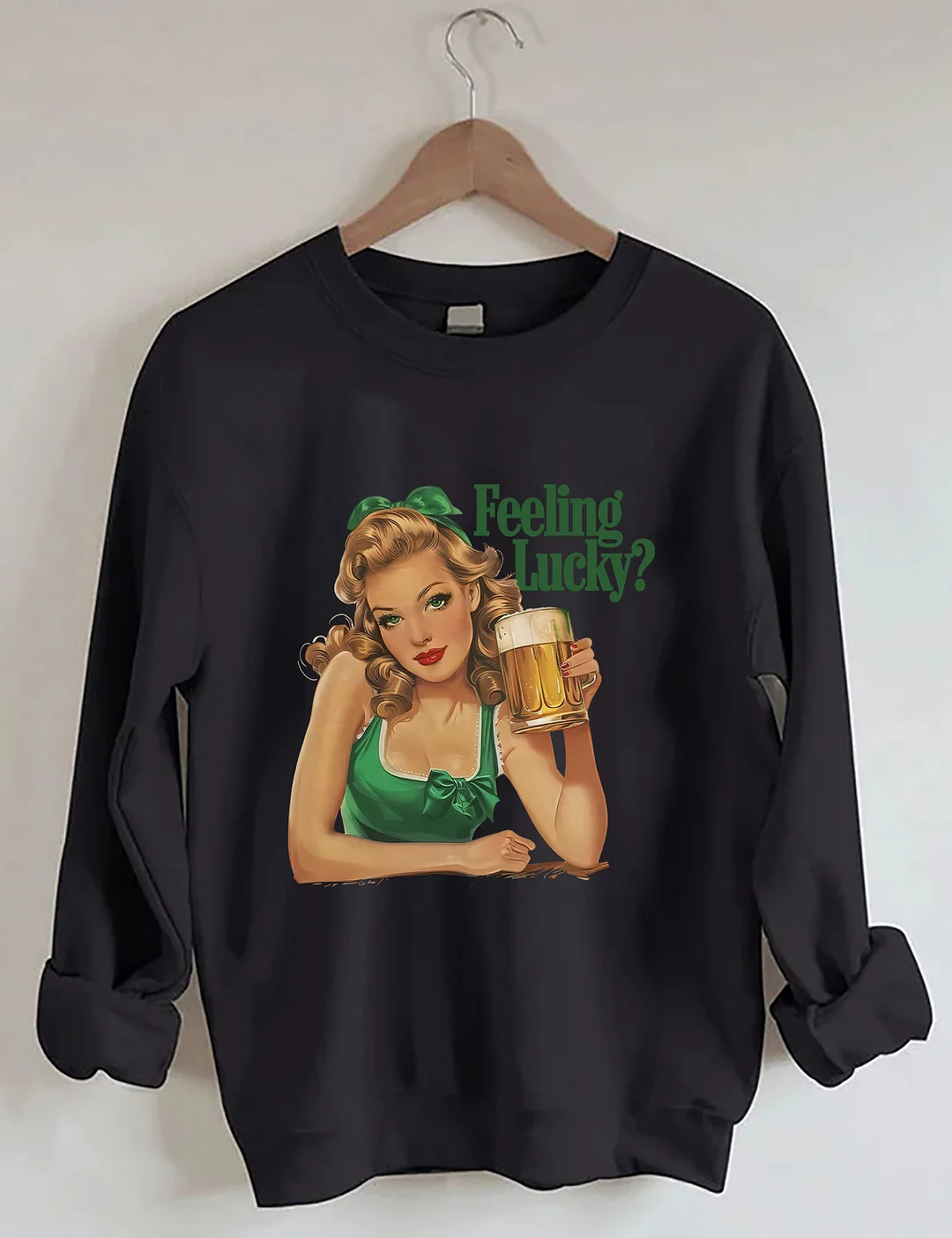Feeling Lucky St Patrick’s Day Sweatshirt 