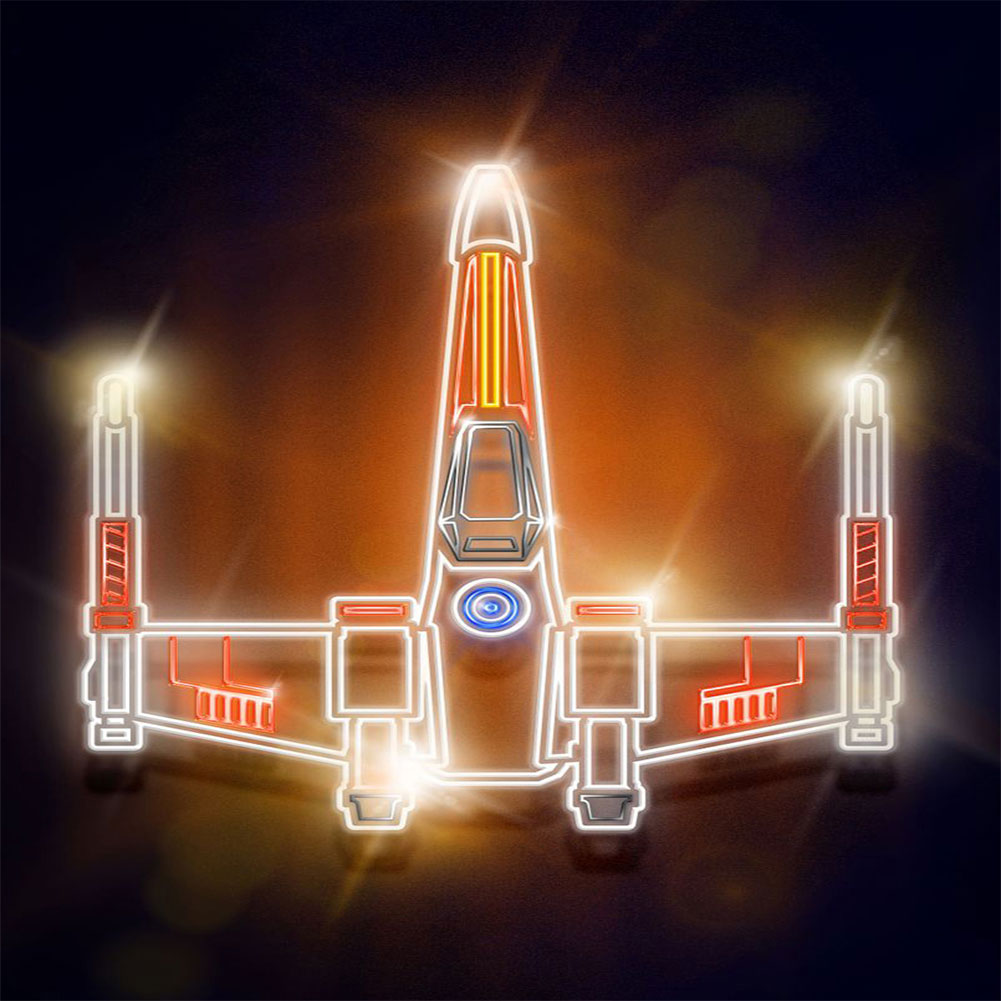

Star Wars Fighter - Round Drill Diamond Painting - 30*40CM, 501 Original